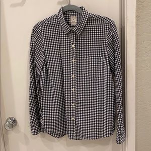Gap boyfriend button up shirt